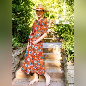 Printfresh x Pencil and Paper Co Floral Safari Dress
